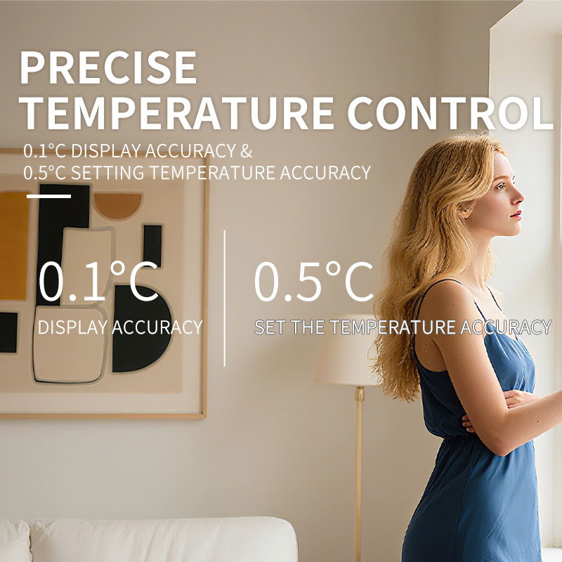 WiTH3 RF Радиочастота 433 настенный термостат печи