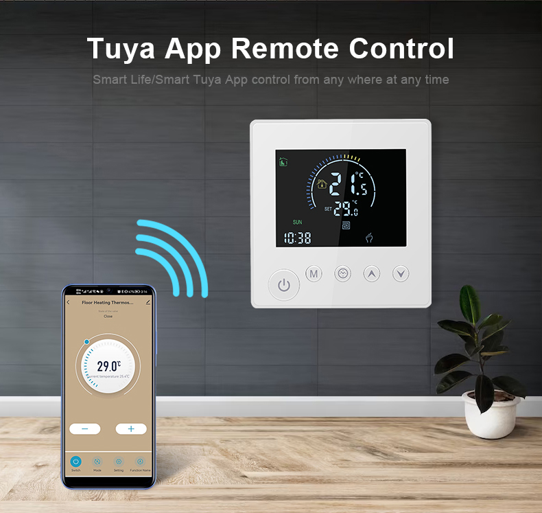 Модель K1M Кнопка WiFi Термостат